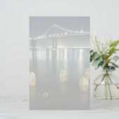 Loodsen langs de Embarcadero, San Francisco Briefpapier (Staand voorkant)