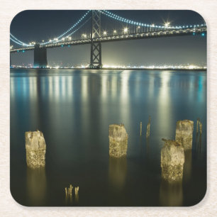 Loodsen langs de Embarcadero, San Francisco Kartonnen Onderzetters