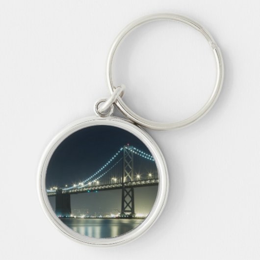 Loodsen langs de Embarcadero, San Francisco Sleutelhanger (Voorkant)