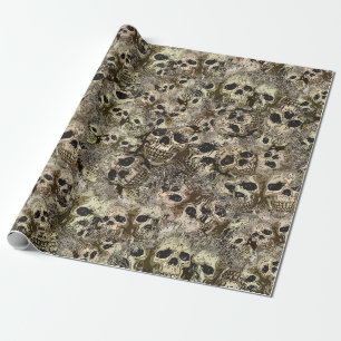 Loodsen van schedels cadeaupapier