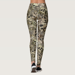 Loodsen van schedels leggings
