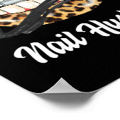 Loodslangen met niet-technicus boorspoel Nail Poster (Hoek)