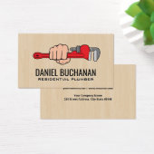 Loodsleutel Illustratie Visitekaartje (Bureau)