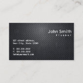 Loodsteker zwart-wit visitekaartje (Achterkant)