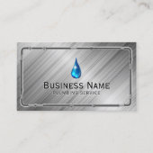 Loodstekers met metalen buizen Pro-reparatieservic Visitekaartje (Voorkant)