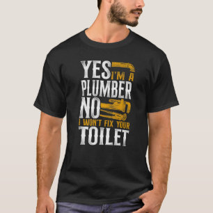 Loodstekker Vintage Ja Ik ben een Loodnummer I W T-shirt