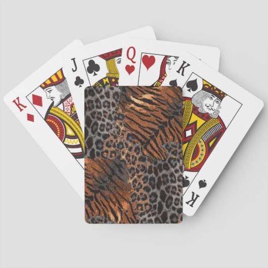 Loodtijgerslang Pokerkaarten (Achterkant)