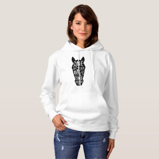 Loodverandering. Wees maar anders. Hoodie (Voorkant volledig)