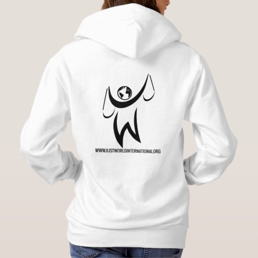 Loodverandering. Wees maar anders. Hoodie (Achterkant)