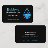 Loodwaterafvoersysteem van de trekker visitekaartje (Voorkant / Achterkant)