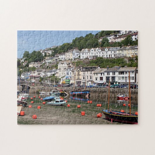 Looe, Cornwall, Engeland, Verenigd Koninkrijk Legpuzzel (Horizontaal)