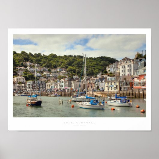 Looe, Cornwall Poster (Voorkant)