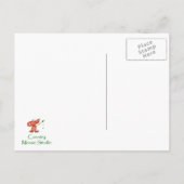 Loof Botanische Herfst Save the Dates Aankondigingskaart (Achterkant)