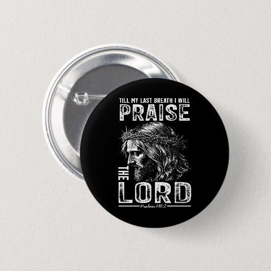 Loof Heer Button (Voorkant /achterkant)