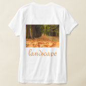 loof op women's bella +canvas jersey v-hals t-shirt (Laag Achter)