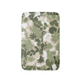 Loof Sage Olijfgroen Beige Wit Badmat (Voorkant Verticaal)