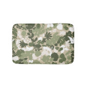 Loof Sage Olijfgroen Beige Wit Badmat (Voorkant)