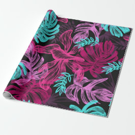 Loof Tropische Monstera Bladeren Cadeaupapier