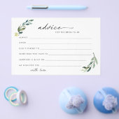 Loofadvies voor de aanstaande bruid kaarten (Enkel)