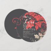 Loofdrama uitnodiging (Voorkant / Achterkant)