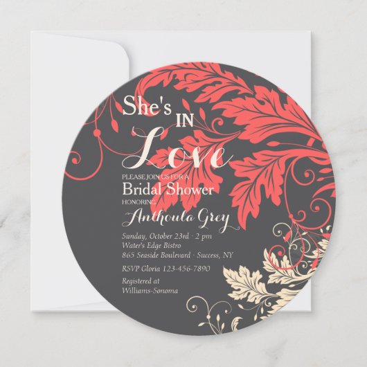 Loofdrama uitnodiging (Voorkant)