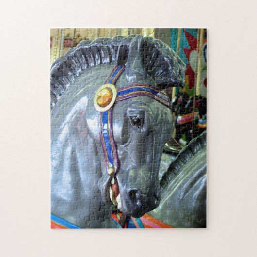 Looff Carousel Horse, Santa Cruz Legpuzzel (Verticaal)