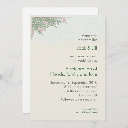 Loofwerk 5x7 kaart (Voorkant / Achterkant)