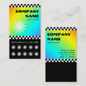 looien salon checkers loyaliteitskaart klantenkaartje (Voorkant / Achterkant)