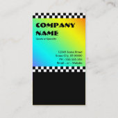 looien salon checkers loyaliteitskaart klantenkaartje (Achterkant)