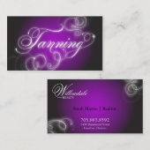 looiend Visitekaartje Elegant Flourish Glow (Voorkant / Achterkant)