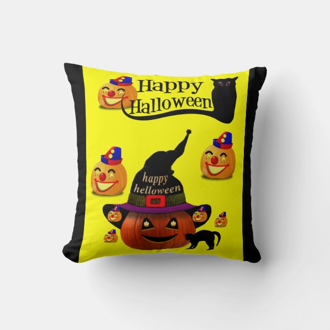 looienhallowen kussen (Voorkant)