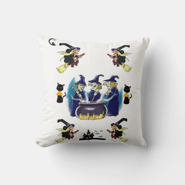 looienhallowen kussen (Voorkant)