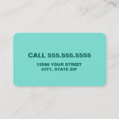 looiing visitekaartje (Achterkant)