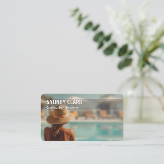 looiing visitekaartje (Staand voorkant)