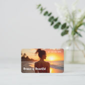 looiing visitekaartje (Staand voorkant)