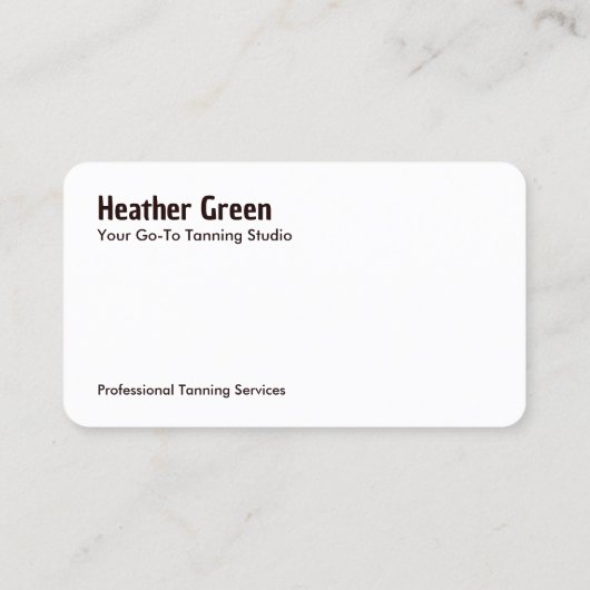 looiing visitekaartje (Achterkant)