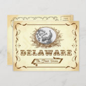  look 1910 Old Delaware Briefkaart (Voorkant / Achterkant)