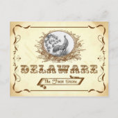  look 1910 Old Delaware Briefkaart (Voorkant)