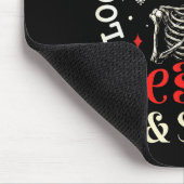 Look At Me Being All Festive And Christmas Skeleto Muismat (Hoek)