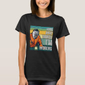 Look Away Mortal Retro  Welder Welding Saying Men  T-shirt (Voorkant)