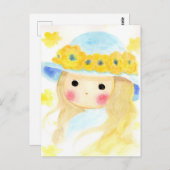 Look back everyday briefkaart (Voorkant / Achterkant)