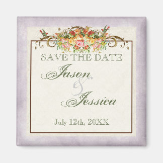 look blauw hortensia - Bruiloft in - Magnet