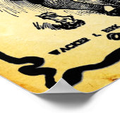 look Bleek ideaal voor afdrukken in bier Poster (Hoek)