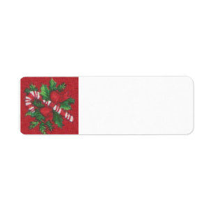 Look Candy Cane op labels
