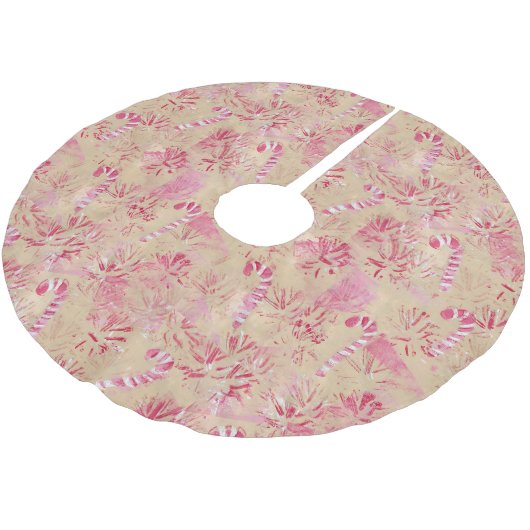  Look Candy Cane Tree Rokken Kerstboom Rok (Gekanteld)