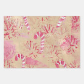 Look Candy Canes Kerst Wrapping Sheets Inpakpapier Vel (Voorkant 2)