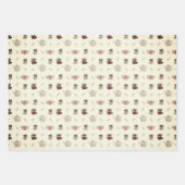  look-core theetijdpakpapier voor tapes inpakpapier vel (Voorkant)