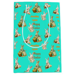  look Custom Personaliseer Paashaas Schattige Medium Cadeauzakje