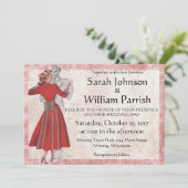  look dansend paar kaart (Staand voorkant)