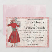  look dansend paar kaart (Voorkant / Achterkant)